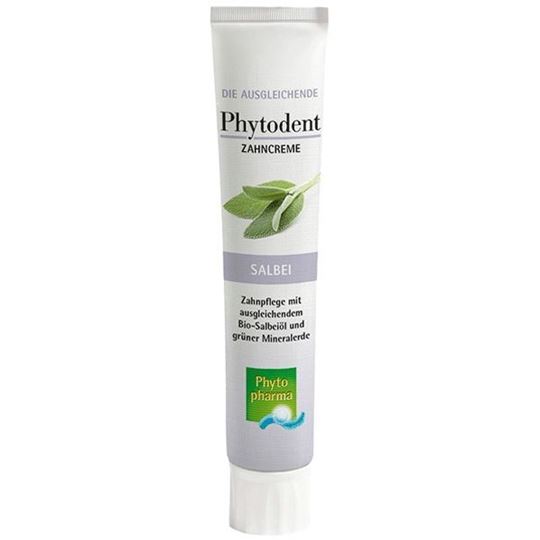Image sur Phytodent® Mineralerde-Zahncreme Salbei, 75 ml