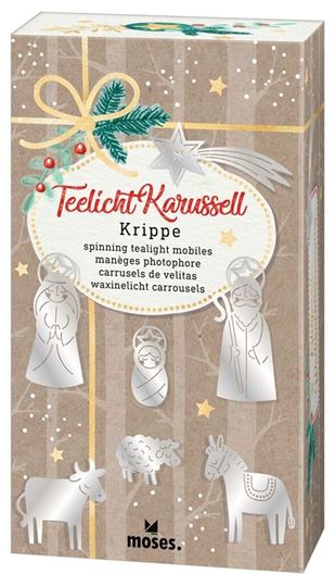 Image sur Teelicht-Karussell Krippe , VE-4