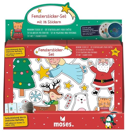 Image sur Nachtleuchtendes Fenstersticker-Set , VE-12