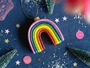 Bild von Anhänger Glitzer-Rainbow , VE-12