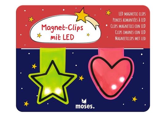 Picture of Magnet-Clips mit LED Winterzauber 2er Set , VE-12