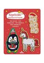 Bild von Bügelbilder Weihnachtsfreunde 3er Set , VE-18