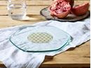 Bild von Energyplate gross mit Blume des Lebens in Gold 22 cm