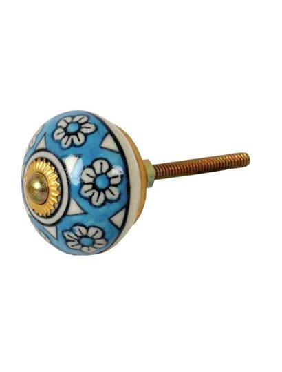 Image sur Möbelknauf, blau
