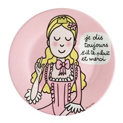 Picture of dessertteller prinzessin s'il te plaît et merci..., VE-6