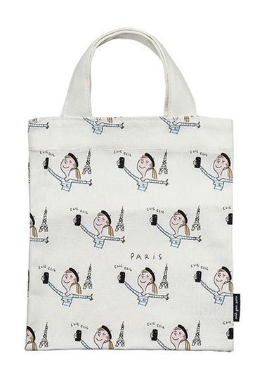 Immagine di mini tote bag paris, VE-6