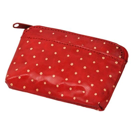 Picture of Geldbörse DOTTA red