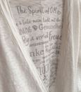 Immagine di Strickjacke Mein Glück in naturweiss von The Spirit of OM