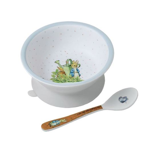 Bild von schale mit saugboden und löffel peter rabbit, VE-3