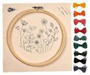 Bild von Blatt & Blüte DIY Stickrahmen-Set, VE-4