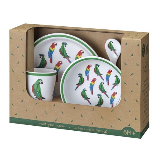 Image sur les perroquets - 5-piece gift box , VE-3