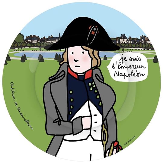 Image sur dessertteller fontainebleau -napoléon-, VE-6