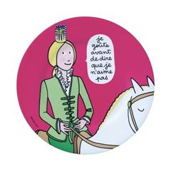 Picture of dessertteller prinzessin je goûte avant...., VE-6