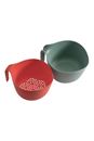 Bild von Salatschüssel mit Sieb PLAIN 23,6 cm red