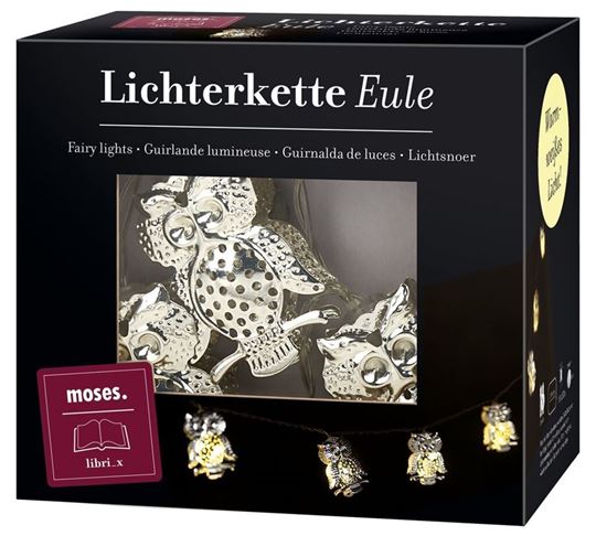 Image sur moses. libri_x Lichterkette Eule, VE-4
