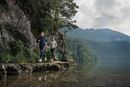 Image sur Damenjacke in dunkelblau von The Spirit of OM