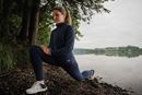 Image sur Damenjacke in dunkelblau von The Spirit of OM