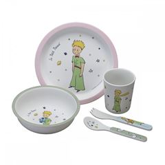 Bild von 5-teiliges service in geschenkbox der kleine prinz rosa, VE-3