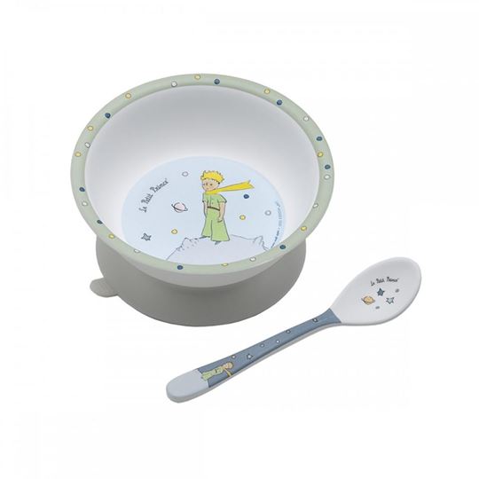 Bild von schale mit saugboden und löffel der kleine prinz, VE-3