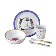 Bild von 5-teiliges service ingeshenkbox moomin blau, VE-3