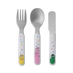 Bild von 3-teiliges besteck barbapapa, VE-6