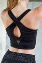 Immagine di Yoga-Bra Magic in schwarz von The Spirit of OM