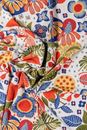 Image sur Strickdecke Flower