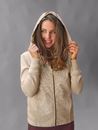 Immagine di Sweatjacke Damen - sand/nature von The Spirit of OM