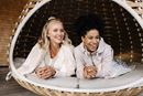 Immagine di Sweatjacke Damen - sand/nature von The Spirit of OM