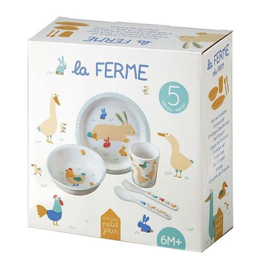 Image sur 5-teiliges service in geshenkbox la ferme, VE-3