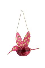 Bild von Papieranhänger PINK HUMMINGBIRD