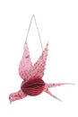 Image sur Papieranhänger PINK BIRD