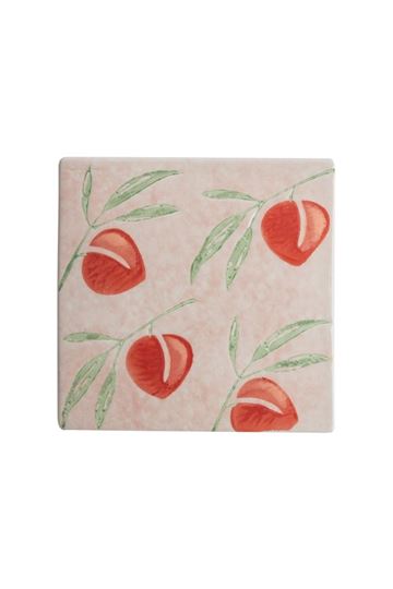 Picture of Untersetzer VINTAGE GARDEN red