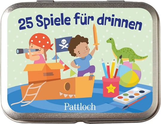 Bild von Metalldose 25 Spiele für drinnen