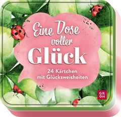 Bild von Metalldose Eine Dose voller Glück