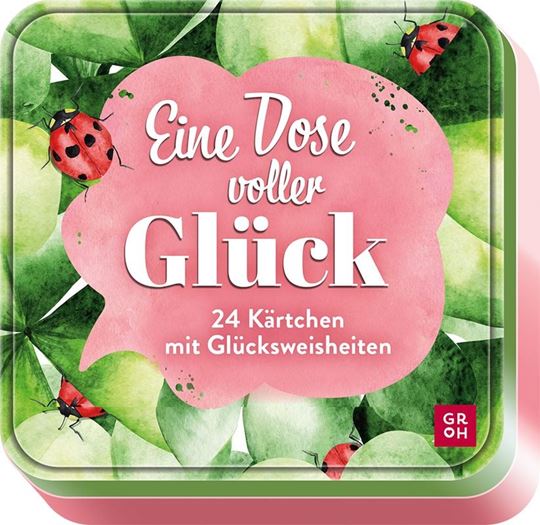 Bild von Metalldose Eine Dose voller Glück