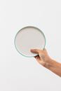 Bild von Dessertteller TINTED GRACE aqua