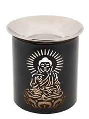 Image de Räuchergefäss  Buddha mit Edelstahlschüsselchen.Eisen