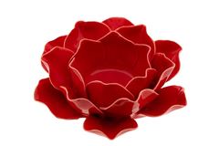 Picture of Blütenkeramik Rose rot, klein