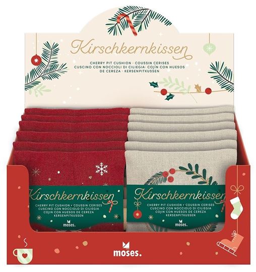 Bild von Kirschkernkissen Winterwunder Leinen, VE-12