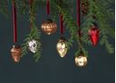 Picture of Mini-Christbaumkugeln aus Glas, VE-36