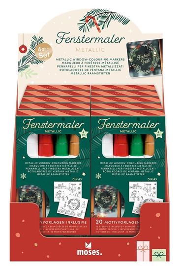 Immagine di Fenstermaler-Set Metallic, VE-10