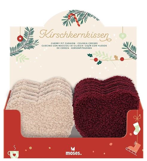 Immagine di Kirschkernkissen Kuschel-Herz, VE-12