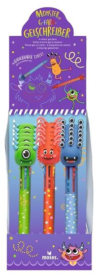 Bild von Monster 6-Farb-Gelschreiber, VE-18
