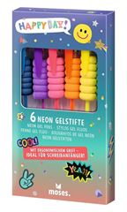 Bild von Happy Day Neon Gelstifte 6er Set, VE-12
