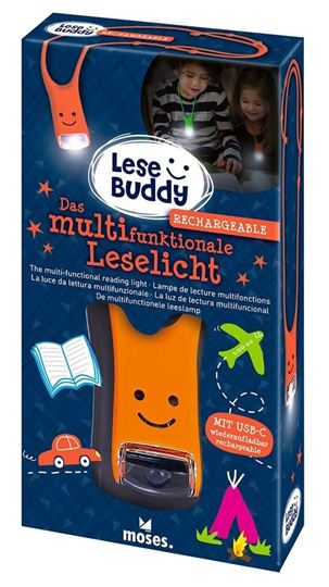 Image sur Lese Buddy mit USB-C Neon Orange, VE-1
