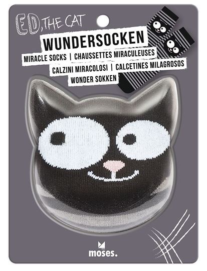 Bild von Ed, the Cat Wundersocken, VE-12