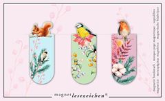 Bild von Magnetlesezeichen Bird Romance, VE-6