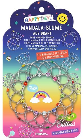 Bild von Happy Day Mandala-Blume aus Draht, VE-8