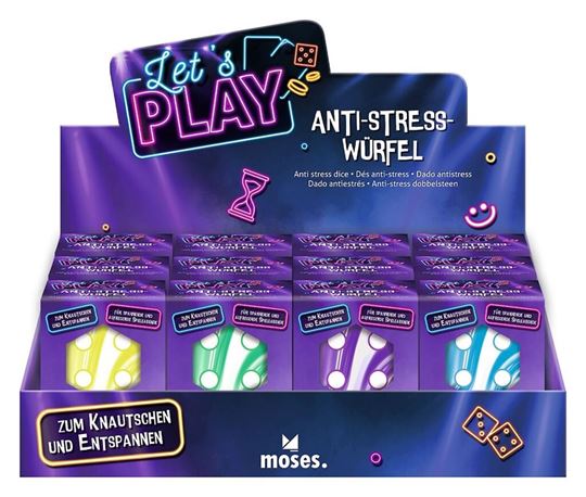 Bild von Let's play Anti-Stress-Würfel, VE-12